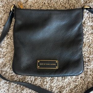 Black Marc Jacobs crossbody bag. Great condition!